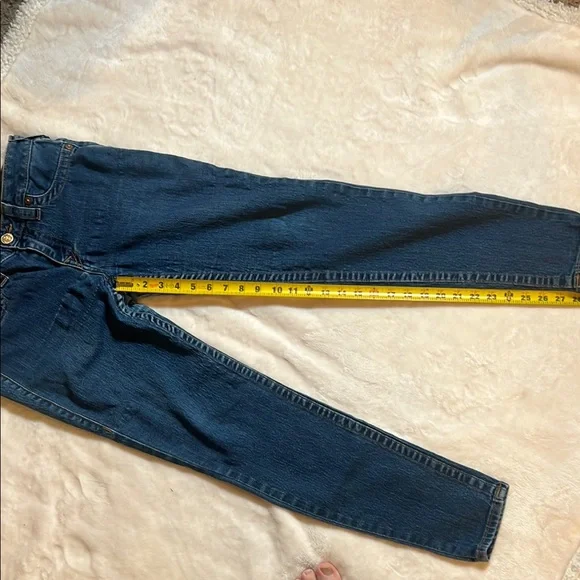 True Religion Women’s Blue Skinny Jeans Size 31x28 - Picture 12 of 14